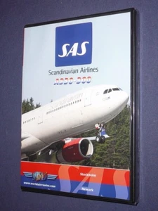 JUST PLANES COCKPIT VIDEO DVD :         SAS SCANDINAVIAN  A330      new & sealed - Picture 1 of 2