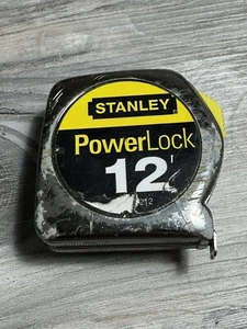 Stanley 33-212 Powerlock 12 Foot Tape Measure with Heavy Duty Case & Belt Clip - Picture 1 of 6