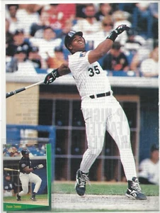 Foto de Frank Thomas White Sox Beckett + tarjetas seleccionadas de puntuación - Imagen 1 de 1
