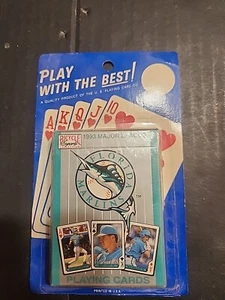 1993 Florida Marlins Playing Cards Bicycle Collection Sealed NEW MAJOR LEAGUE - Picture 1 of 3