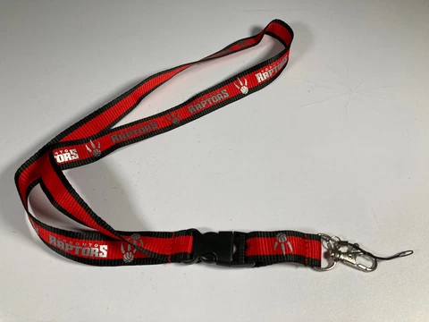 Toronto Raptors NBA Basketball Collectors Lanyard Keychain Neck Strap Cover