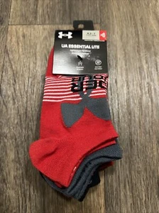 NEU Under Armour UA Essential Lite unsichtbare Socken Jugend 4,5-7 (6 Paar) - Bild 1 von 5