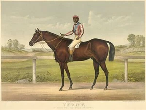 Tenny - Dam Belle Maywood - 1892 - Horse Racing Magnet - Picture 1 of 2