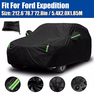 For Ford Expedition SUV Car Cover Outdoor Waterproof UV All Weather Protecion - Image 1 of 4