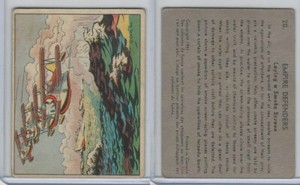 V275 O-Pee-Chee, Empire Defenders, 1941, #20 Laying A Smoke Screen