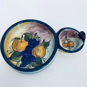 Vintage Handmade Olive/Condiment Bowl Signed Aris Rodos - Picture 1 of 10