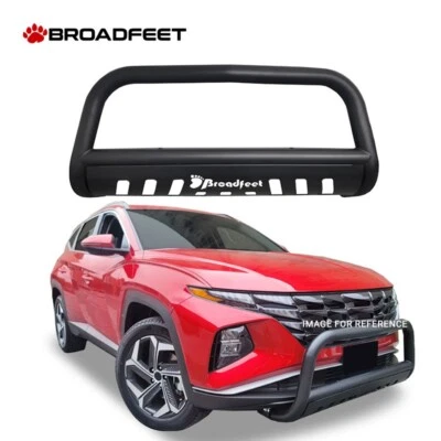 Protector de parachoques delantero negro Bull Bar apto para Nissan Rogue Sport 2014-2022 Foto 1 de 3