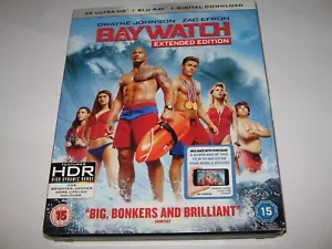 BAYWATCH (2017) EXTENDED EDITION 4K ULTRA HD + BLU RAY SET Dwayne Johnson - Bild 1 von 3