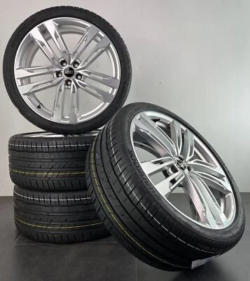 Audi 21 Zoll Felgen A6 S6 4K C8 Sommerreifen Sommerräder 4K0601025AP #C368 - Bild 1 von 4