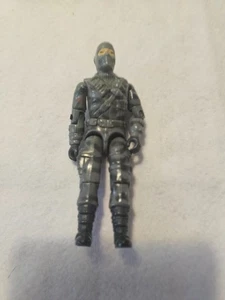 Figurine Ninja GI Joe Storm Shadow v2 1988 Hasbro en loose vintage ARAH 3,75" gris - Photo 1/3
