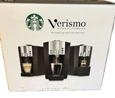 USED Starbucks Verismo 600 Coffee Espresso Maker K-Fee System in Box COMPLE - Image 1 of 4
