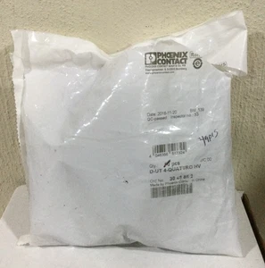 PHOENIX CONTACT TYP D-UT 4-QUATTRO HV 3048852 END COVER 49PCS NEW OPEN BOX - Picture 1 of 4