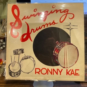 RONNY KAE LP SWINGING DRUMS 1962 Band Box Records – BBLP 1006 EX/VG+ Rockabilly - Bild 1 von 3