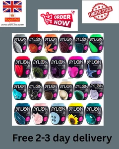 DYLON Washing Machine Fabric Dye Pod for Clothes & Soft Furnishings, 1pk of 350g - Picture 1 of 158