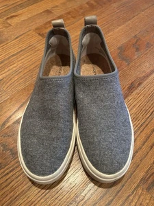 Lucky Brand Schuhe Damen 8 M grau Slipper Turnschuhe Wolle Low Top Freizeit - Bild 1 von 8