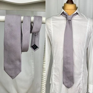TOM FORD Light-Purple Micro Polka Dot 100% Silk Tie - Picture 1 of 7