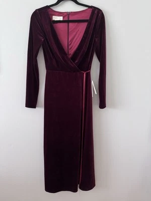 Новый с Ярлыками Jenny Yoo коллекции Dark Berry эластичной бархата Edie платье размер 0 подружки невесты - Изображение 1 из 4