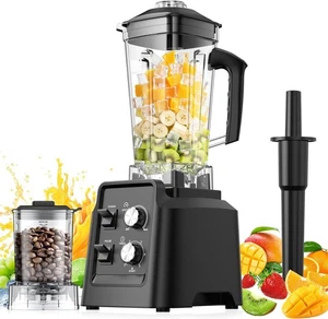 Licuadora Industrial Profesional Licuadora 1800W Para Batidos Cocina NUEVA EE. UU. - Imagen 1 de 12