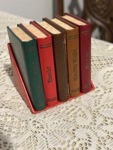 VTG Miniature Set of 5 Shakespeare Midget Classics Books Burgess & Bowes Case - Picture 1 of 20