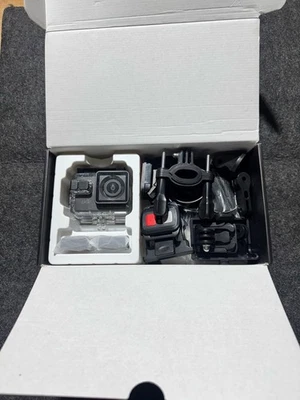 Cámara Deportiva WOLFGANG GA300 4K WiFi Sumergible + Accesorios NUEVA - Image 1 of 4