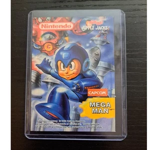 1993 Kellogg's Apple Jacks Nintendo Mega Man Sammelkarte & Top Loader - Bild 1 von 4