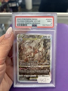 Pokémon Karte 2023 Swsh FA/HSN Zoroark VST AR Crown Zenith GG56 Mint 9 - Bild 1 von 2