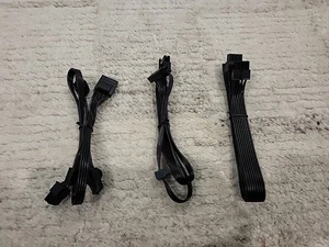 Corsair CX650M PSU Cables Cpu Sata Floppy - Picture 1 of 5