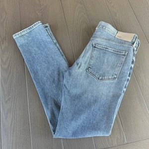 Jeans Paige Lennox slim fit uomo 32x33 lavaggio medio blu denim elasticizzato premium - Foto 1 di 16