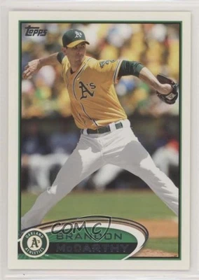 2012 Topps Brandon McCarthy (Stat Line Error: Saves Represented as S) #73 - Image 1 of 2