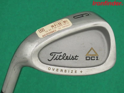 Titleist DCI OVERSIZE Plus Single 9 Iron Graphite Firm Shaft Mens LEFT HANDED - Image 1 of 4