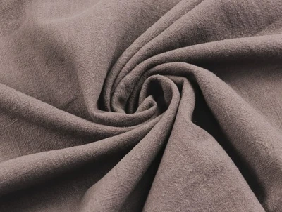 LEINEN 100% Stoff  Stonewashed hochwertige Qualität BRAUN EUR 18,98/m - Bild 1 von 3