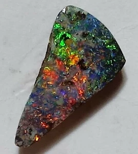 MEHRFARBIGER 3,5ct massiver Boulder Opal Freeform Queensland! - Bild 1 von 11