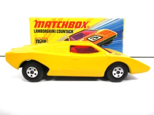 LESNEY MATCHBOX SUPERFAST #27 27 - LAMBORGHINI COUNTACH - DIECAST - BOX - Picture 1 of 19
