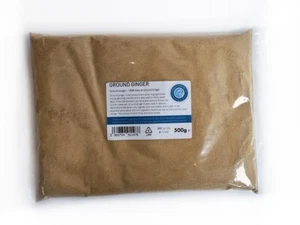 Ground Ginger 500g, Ginger Powder, 100% Ginger, Premium Quality - Picture 1 of 2