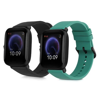 KWMOBILE Cinturino per Huami Amazfit Bip U Bip U pro in silicone con fibbia