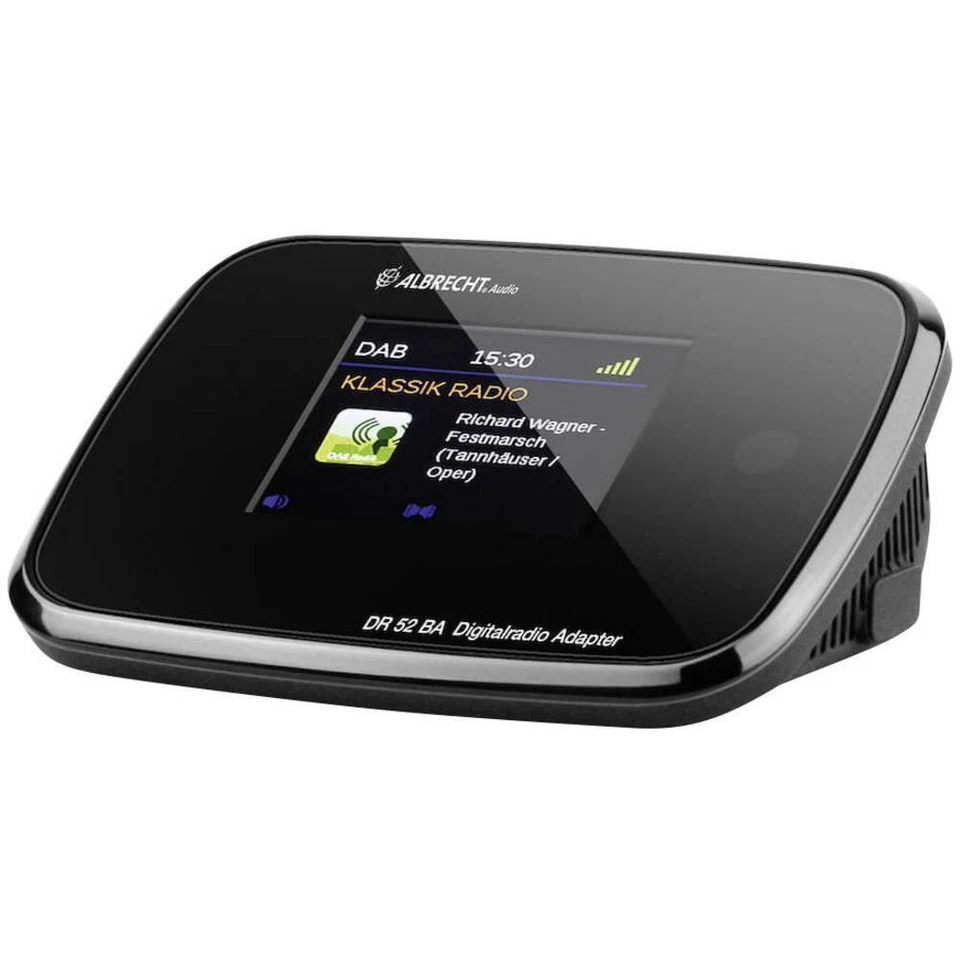 Albrecht DR 52 BA Digitalradio Adapter - Schwarz