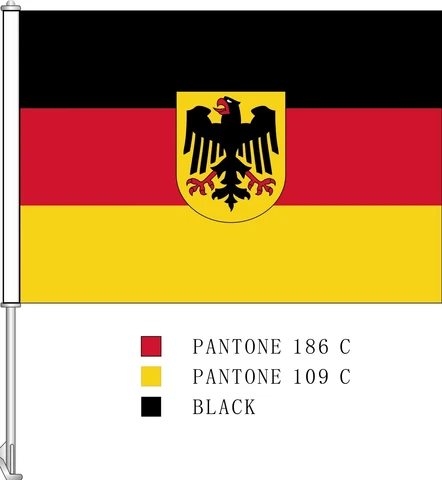 WORLD CUP GERMANY WITH EAGLE CAR FLAG PREMIUM FLAG POLE Cover