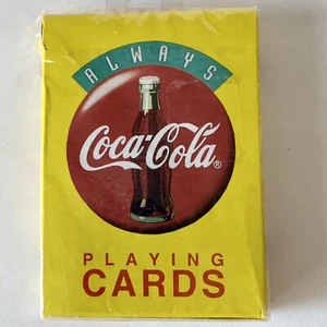 Tarjetas de juego Always Coca Cola 1994 vintage pedido #351 sellado de fábrica NUEVO - Imagen 1 de 5