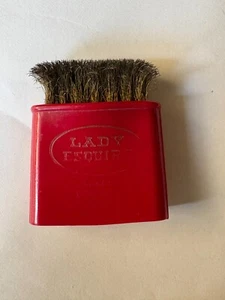 Lady Esquire Suede Brush. Vintage Red - Picture 1 of 3