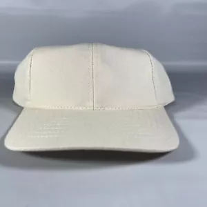 De Colección Nuevo de Lote Antiguo Gorra de Camionero KC Headshots Lana Crema Metal Correa Trasera Nueva - Imagen 1 de 9