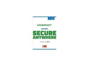 Appareils Webroot AntiVirus 3 1 an - Photo 1/1