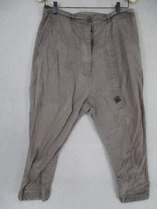 Rundholz Pants Womens Medium Brown Cropped Drop Crotch Capri Pockets Patana - Picture 1 of 18