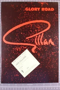 Gillan Deep Purple Program + Ticket Original Vintage Glory Road Tour Oxford 1980 - Picture 1 of 15