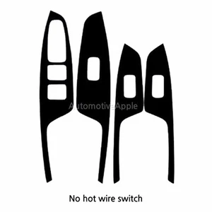 Carbon Fabric Decal Sticker Window Switch For Kia Optima K5 - Bild 1 von 4