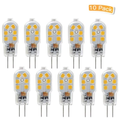 10X G4 LED Bulb Bi-pin Base For Pendant Lighting Fixture Corn Home Chandeliers - Image 1 of 4