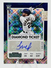2021 Contenders Jose Marmolejos #197 Diamond Ticket RC Rookie Auto Seattle /15