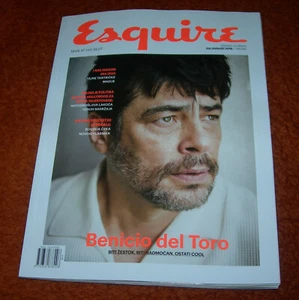 Benicio del Toro - ESQUIRE - Serbian - July 2018 NEW and VERY RARE - Picture 1 of 2