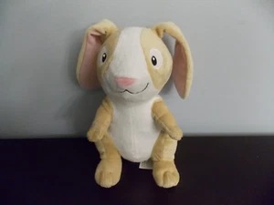 Kohls Cares The Happy Little Rabbit 9" Plush Brown/White Bunny GUC - Picture 1 of 2