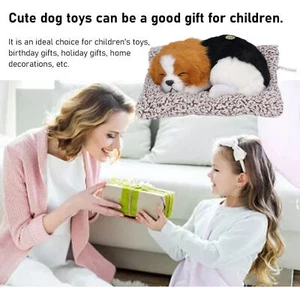 Realistic Sleeping Dog Adorable Sleeping Puppy Children Toys Decorations Gifts - Picture 1 of 12