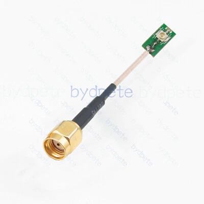 IPX IPX1 UFL U.FL male PCB to RP-SMA male RG178 Pigtail Cable 20cm for Antenna - Image 1 of 4